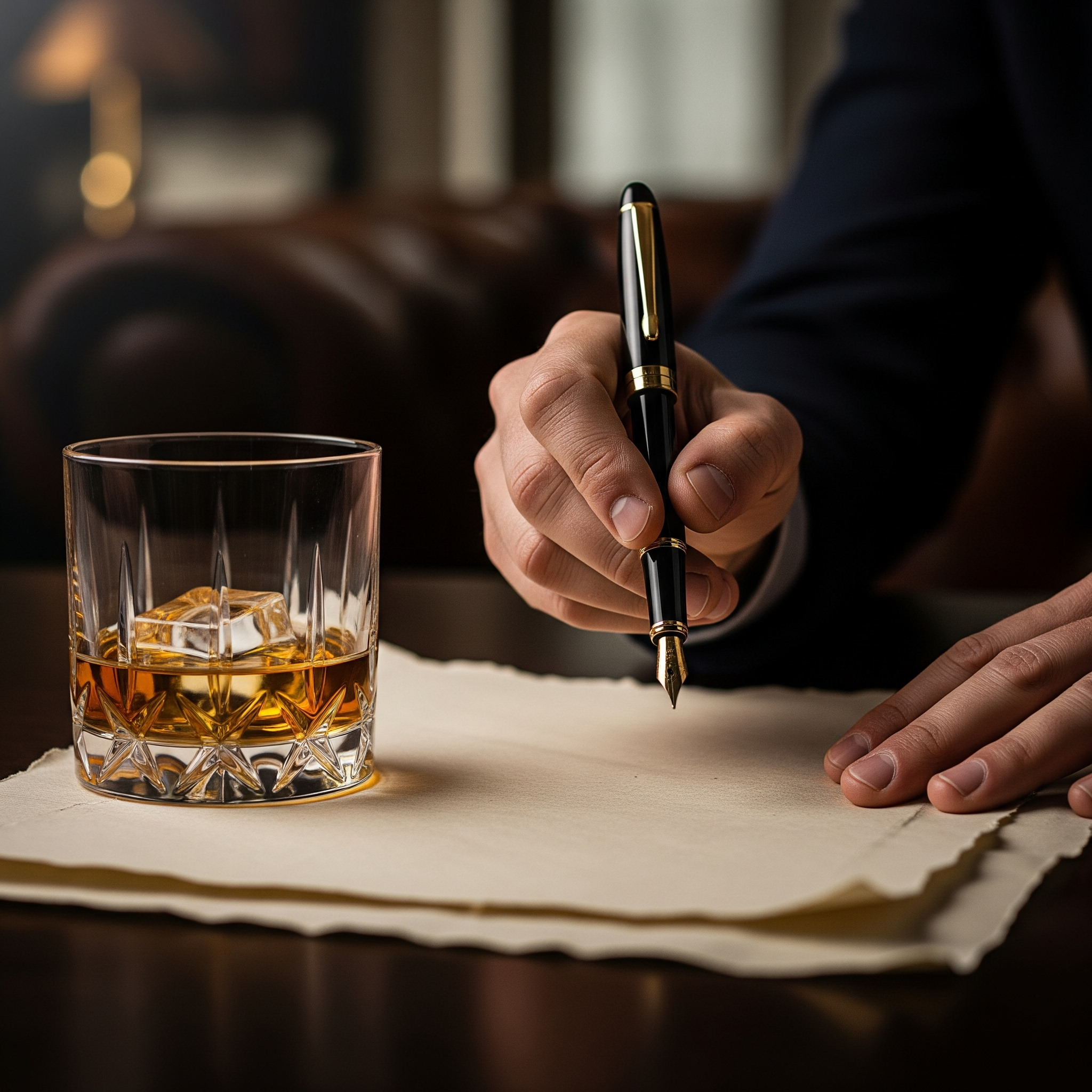 G. S. Rodríguez escribiendo